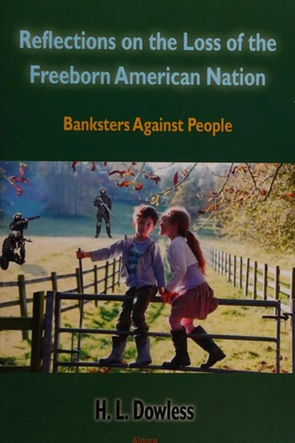 Capa de Reflections on the loss of the freeborn American nation