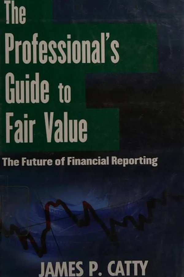 Capa de The professional's guide to fair value