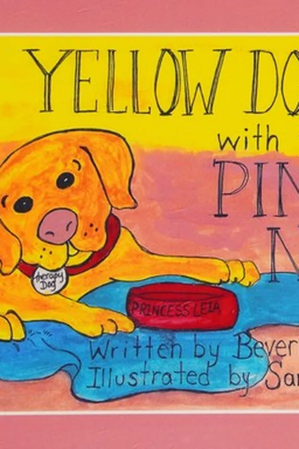 Capa de The yellow dog with the pink nose
