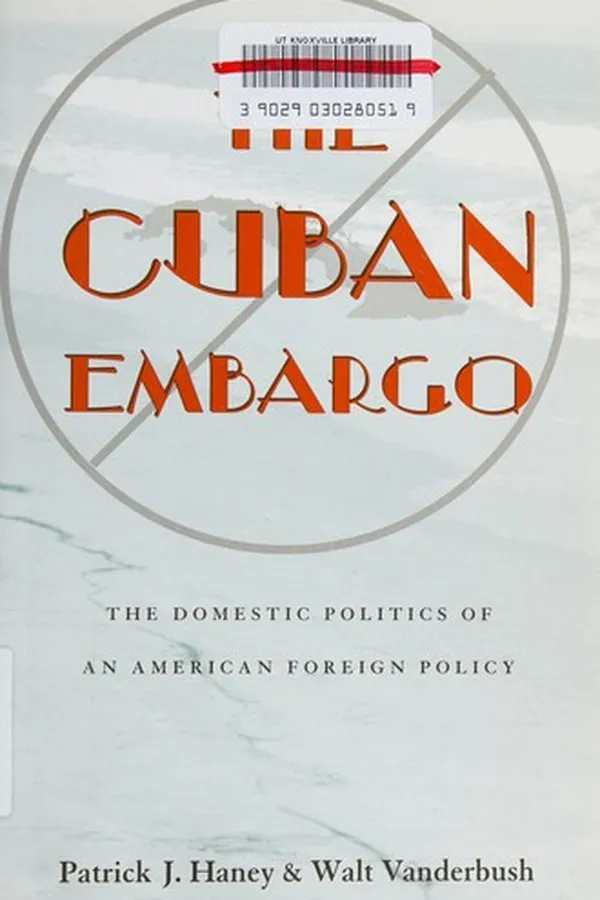 Capa de The Cuban embargo