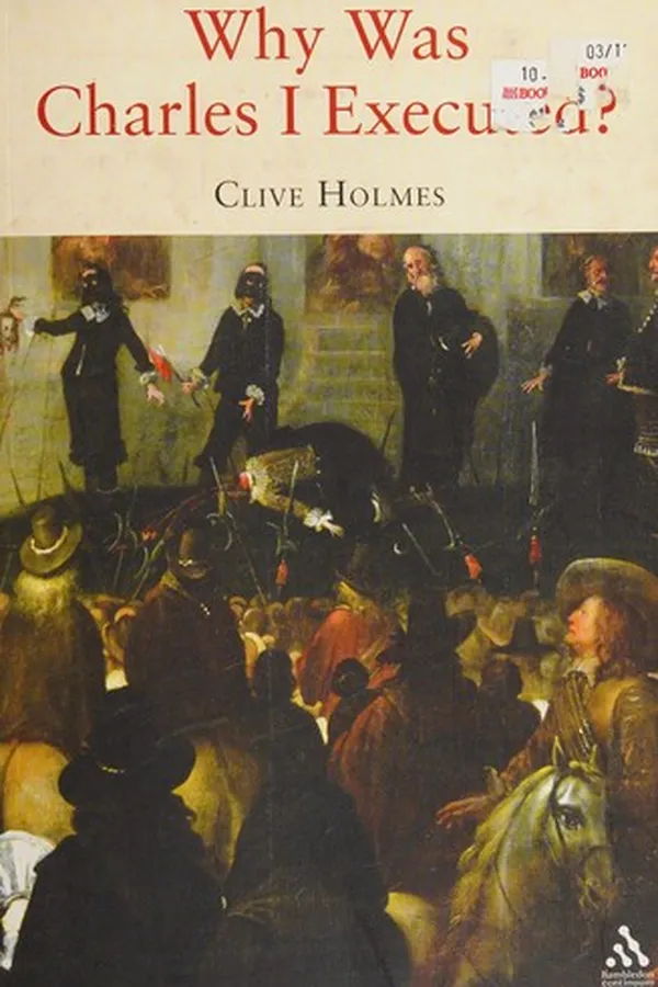 Capa de WHY WAS CHARLES I EXECUTED?