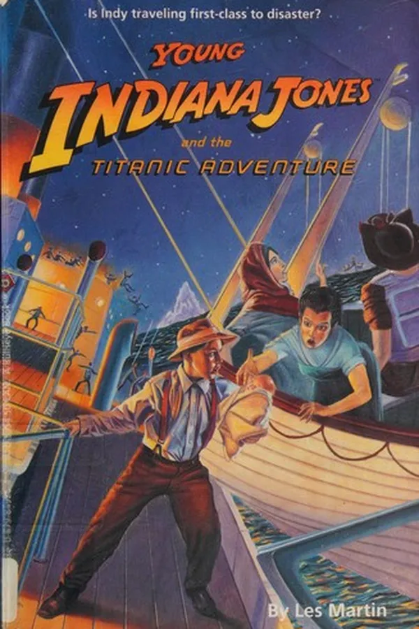 Capa de Young Indiana Jones and the Titanic adventure