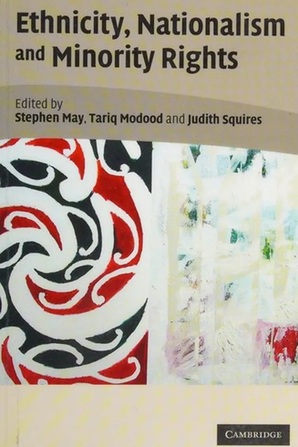 Capa de ETHNICITY, NATIONALISM, AND MINORITY RIGHTS; ED. BY STEPHEN MAY...ET AL