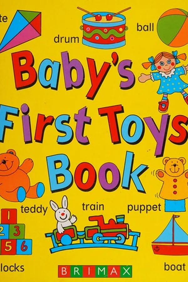 Capa de Baby's first toys book