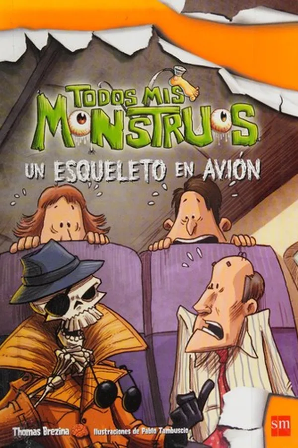 Capa de Un esqueleto en avión