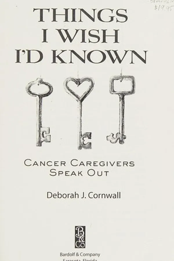 Cover of Things I wish I'd known