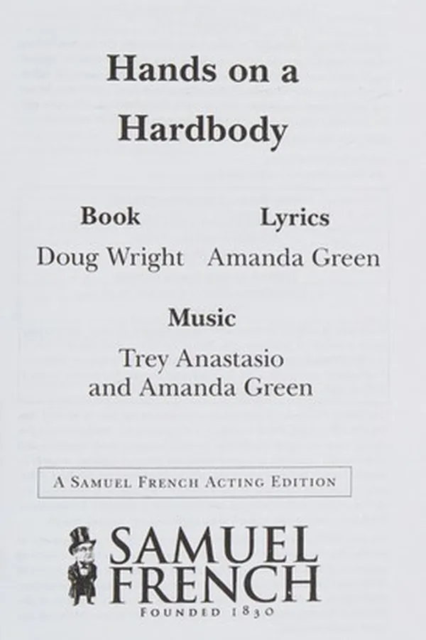 Cover of Hands on a hardbody