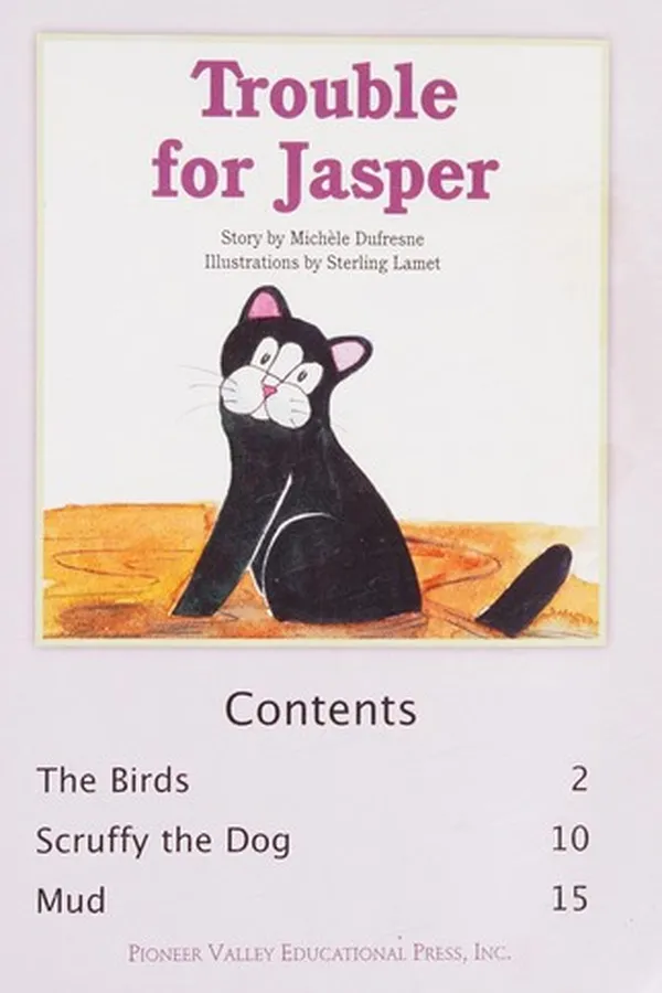 Capa de Trouble for Jasper