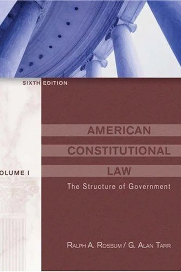Capa de American constitutional law