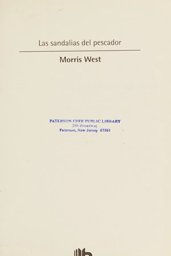 Capa de Las Sandalias del Pescador