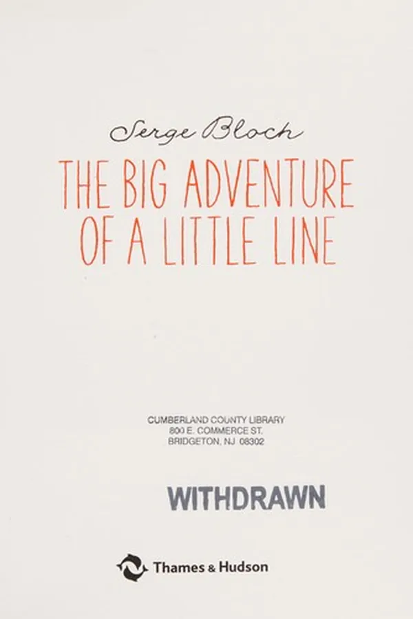 Capa de The big adventure of a little line