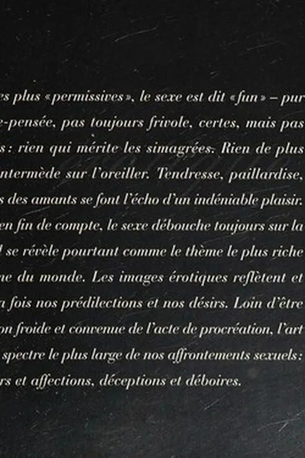 Capa de Le sexe