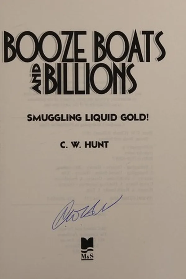 Capa de Booze Boats and Billions