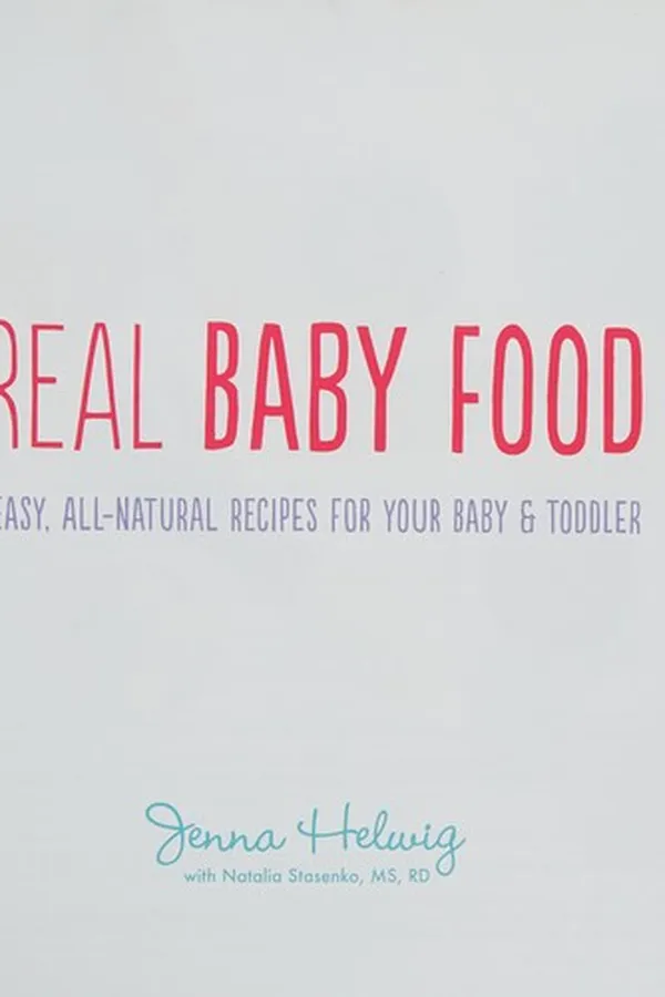 Capa de Real baby food