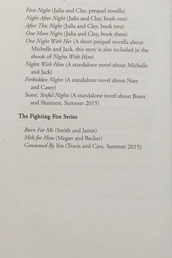 Cover of Forbidden nights