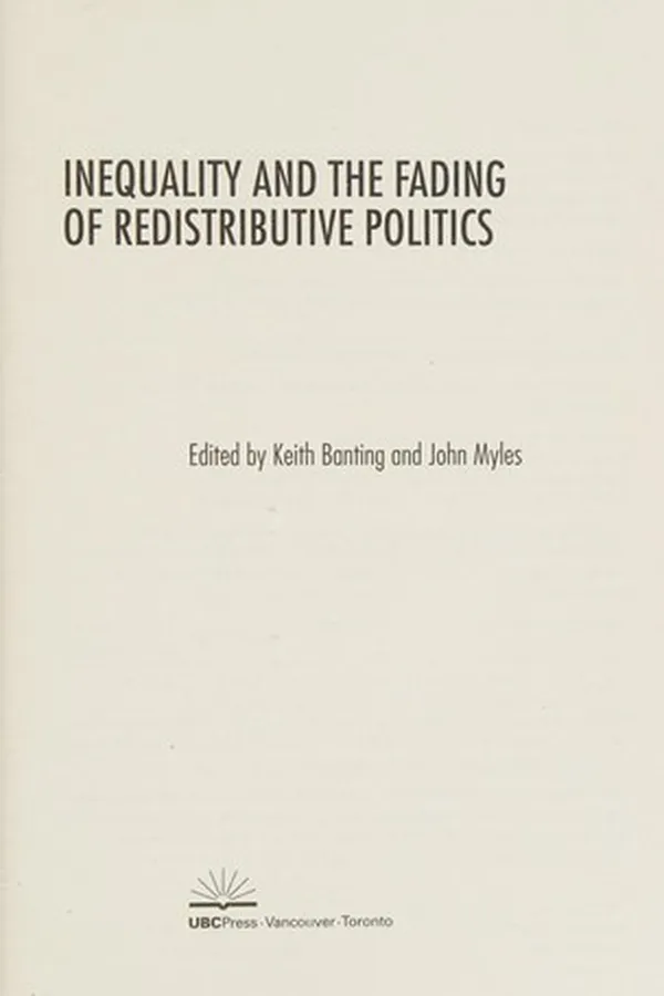 Capa de Inequality and the Fading of Redistributive Politics