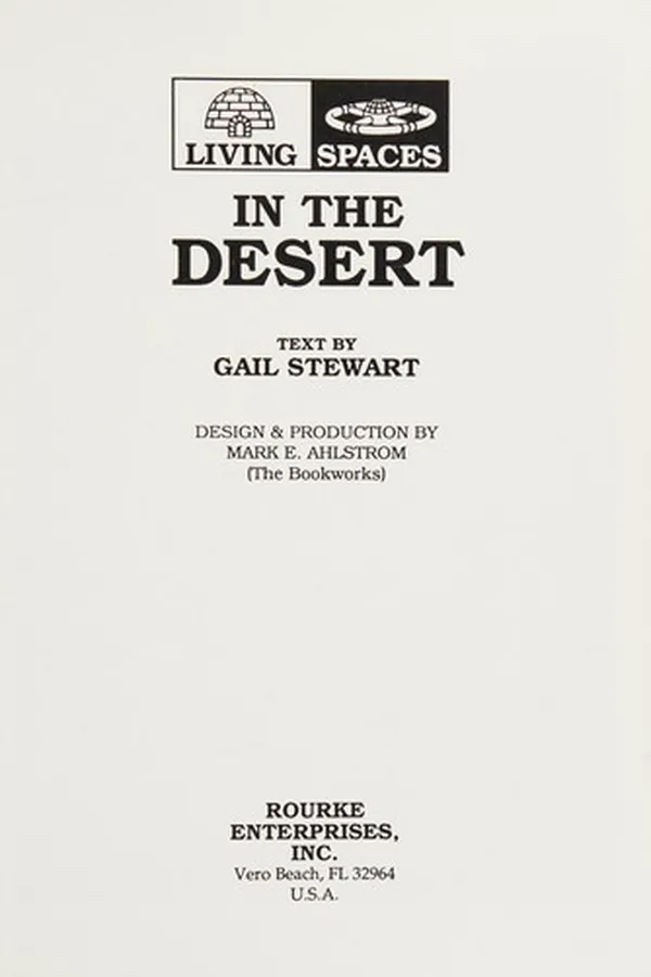 Capa de In the deserts