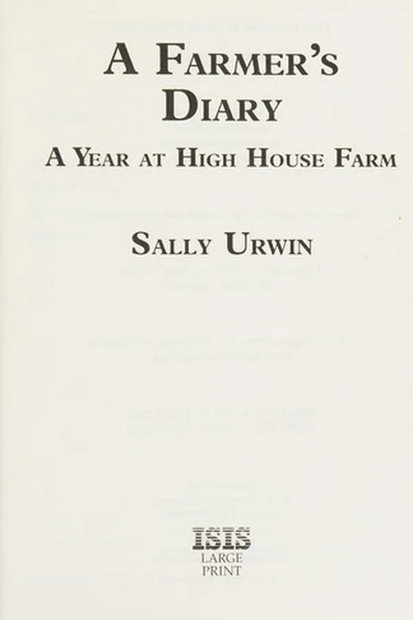 Capa de Farmer's Diary