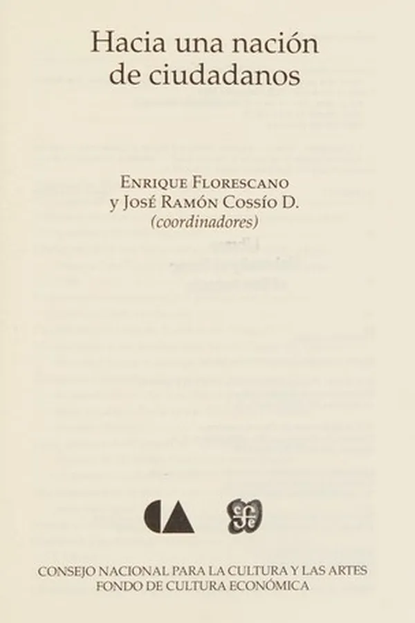Capa de Hacia una nación de ciudadanos