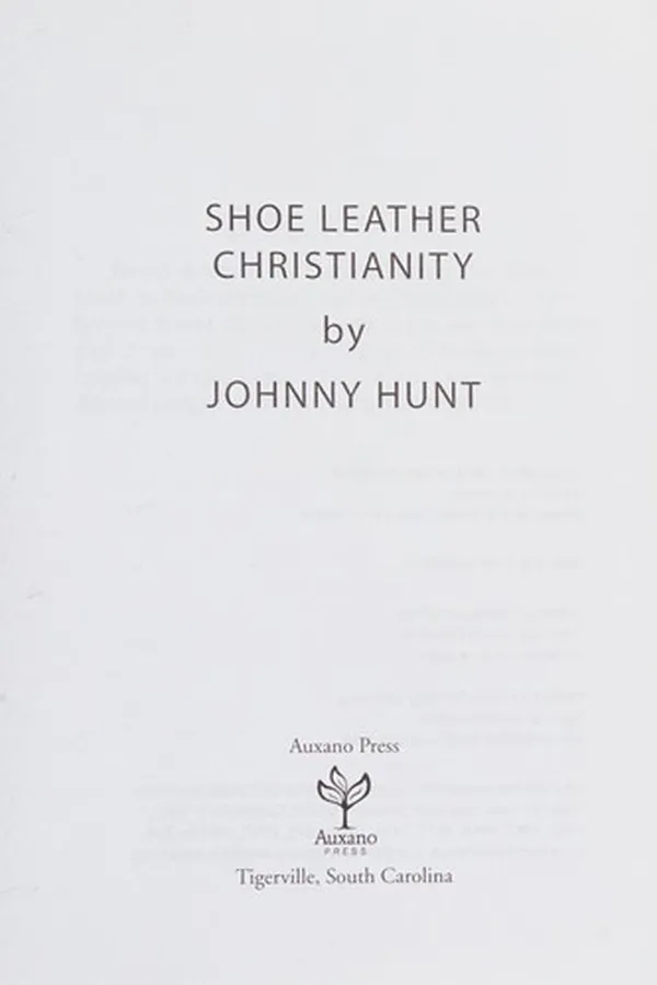 Capa de Shoe leather Christianity
