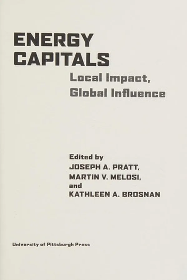 Capa de Energy capitals