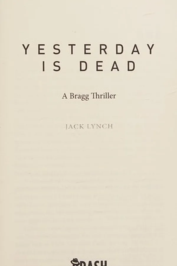 Cover of Yesterday is dead