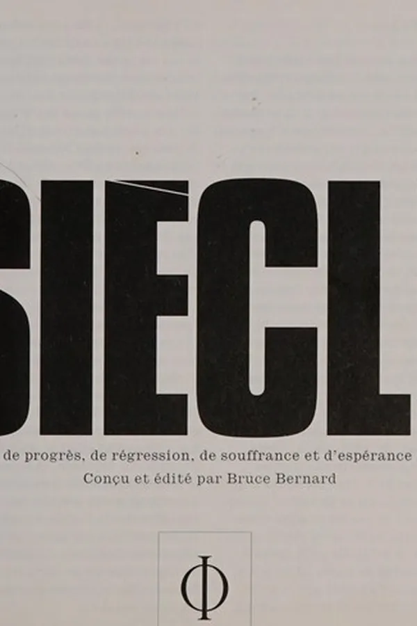 Cover of Siècle