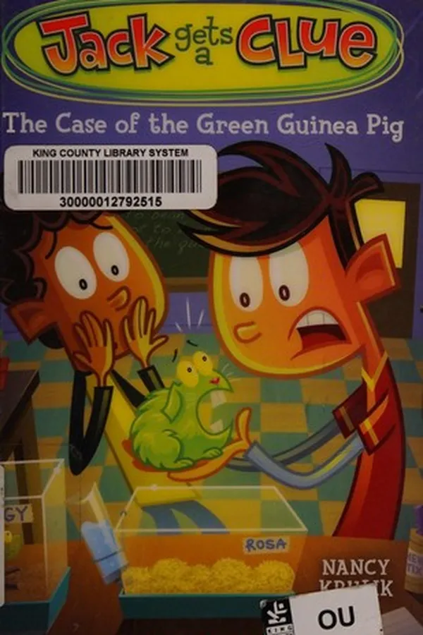 Capa de The case of the green guinea pig