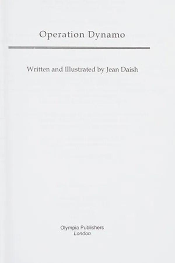 Capa de Operation Dynamo