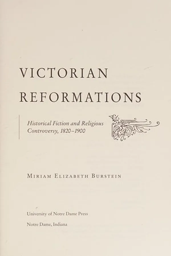 Capa de Victorian Reformations