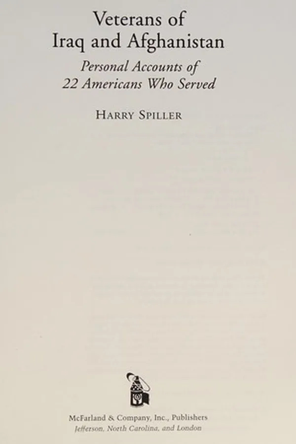 Capa de Veterans of Iraq and Afghanistan
