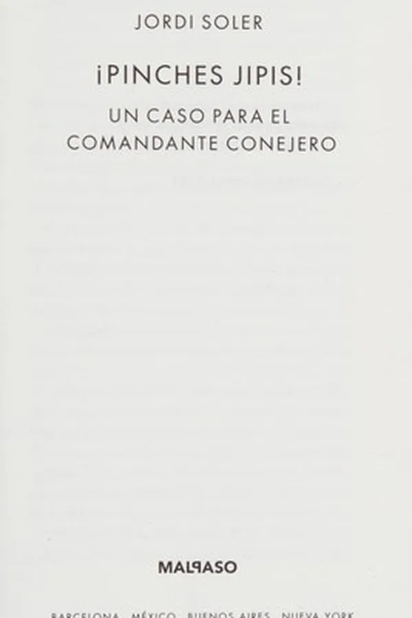 Capa de ¡Pinches jipis!