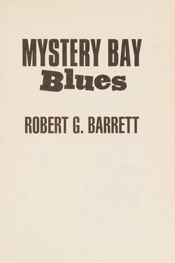 Capa de Mystery Bay Blues