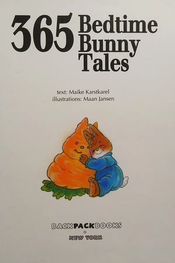 Capa de 365 bedtime bunny tales