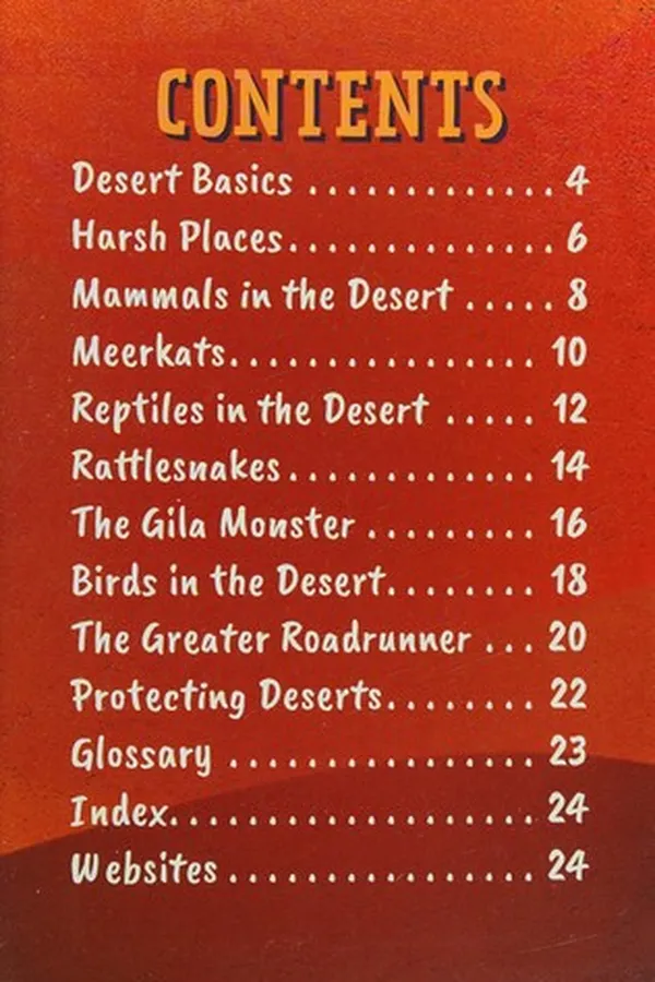 Capa de Creatures in a hot desert