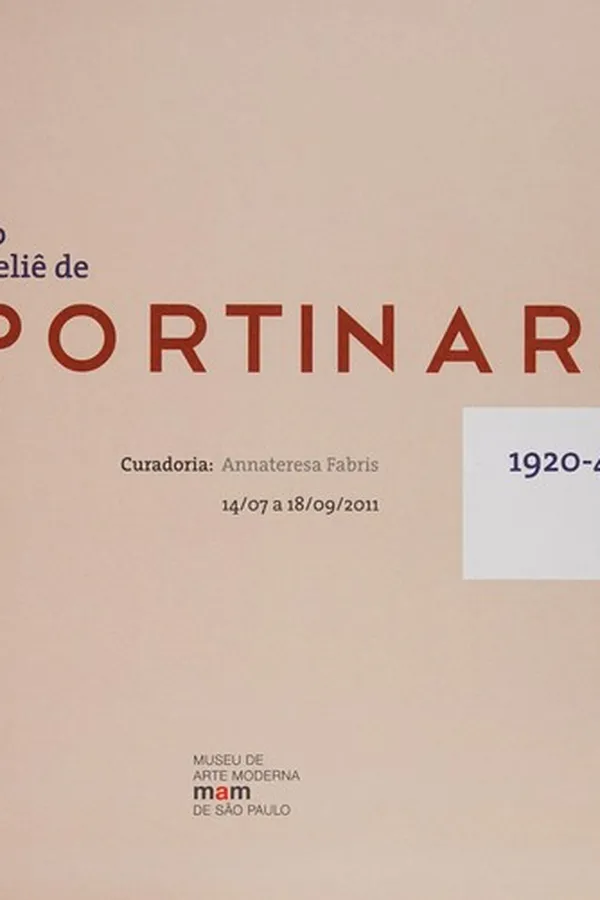 Capa de No ateliê de Portinari, 1920-45