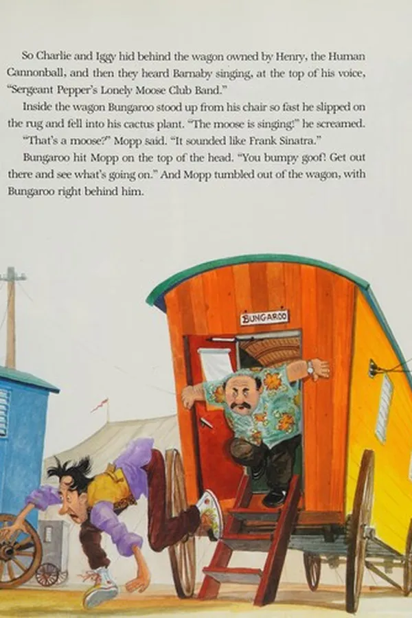 Capa de Charlie Malarkey and the singing moose