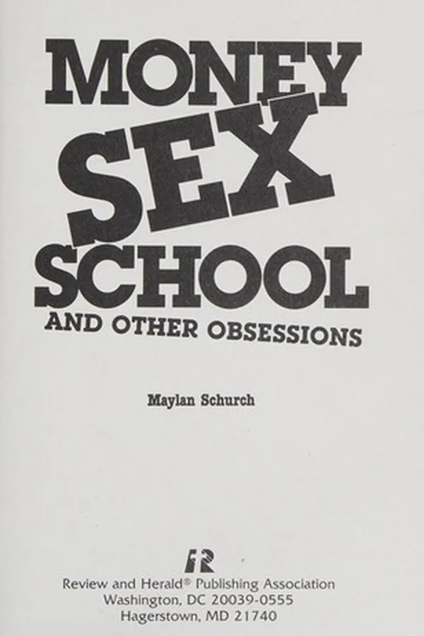 Capa de Money, sex, school, and other obsessions