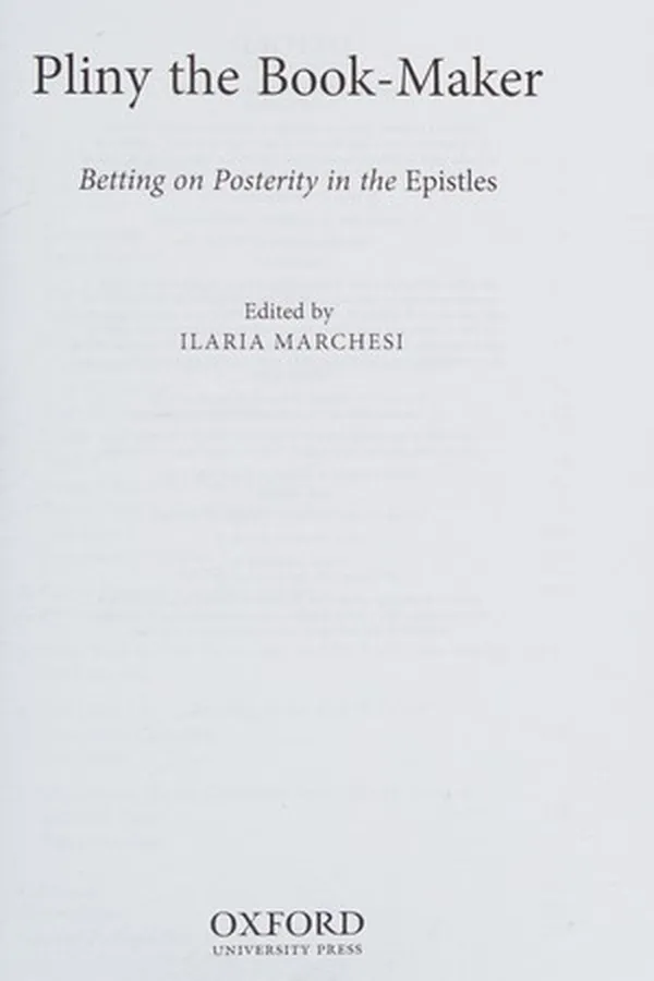 Capa de Pliny the Book-Maker