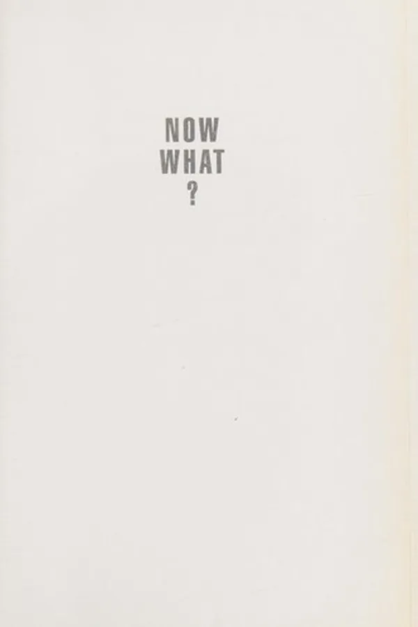 Capa de Now what?