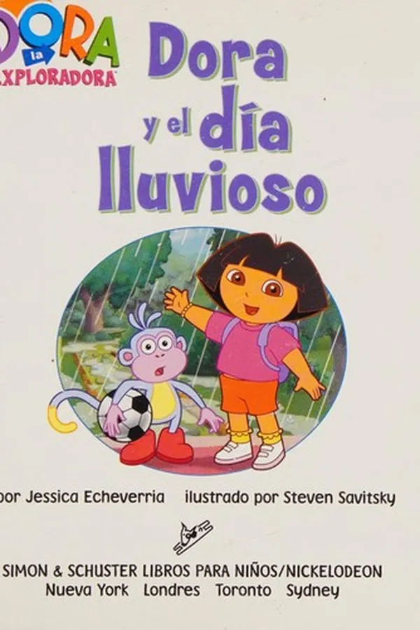 Capa de Dora y el día lluvioso