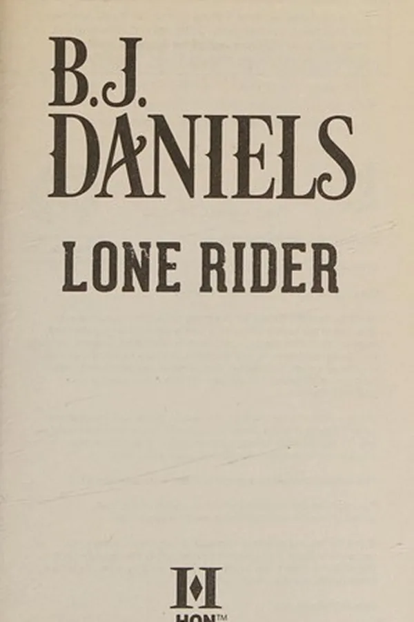 Capa de Lone Rider