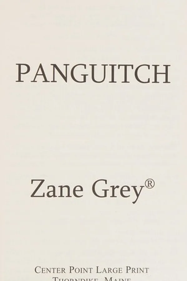 Capa de Panguitch