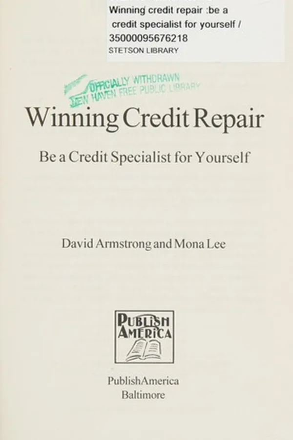 Capa de Winning credit repair