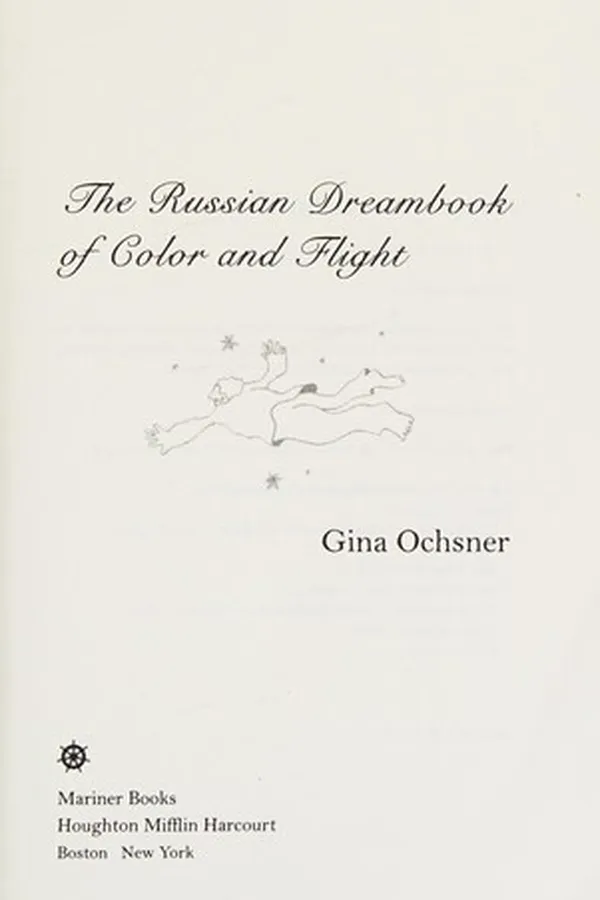 Capa de The Russian dreambook of colour and flight
