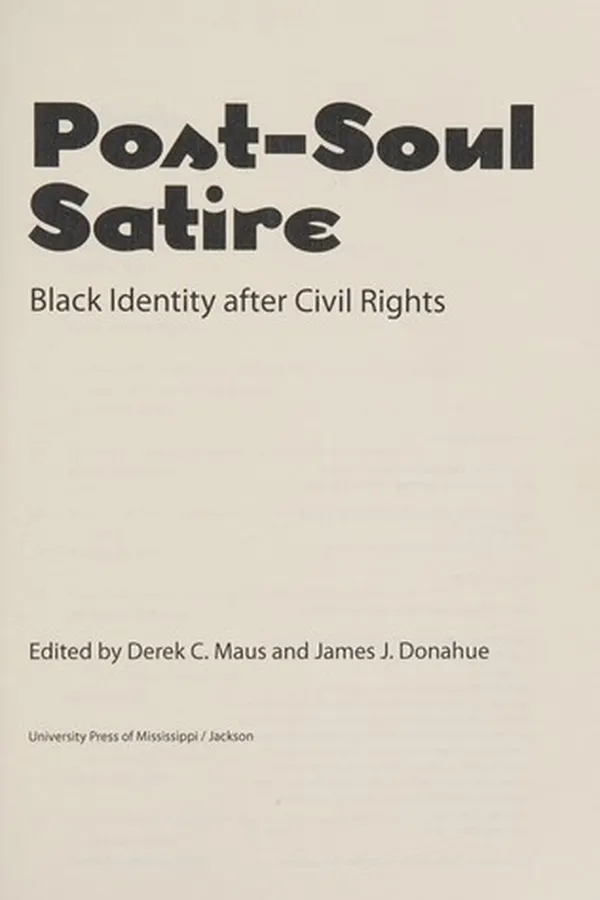 Capa de Post-Soul Satire
