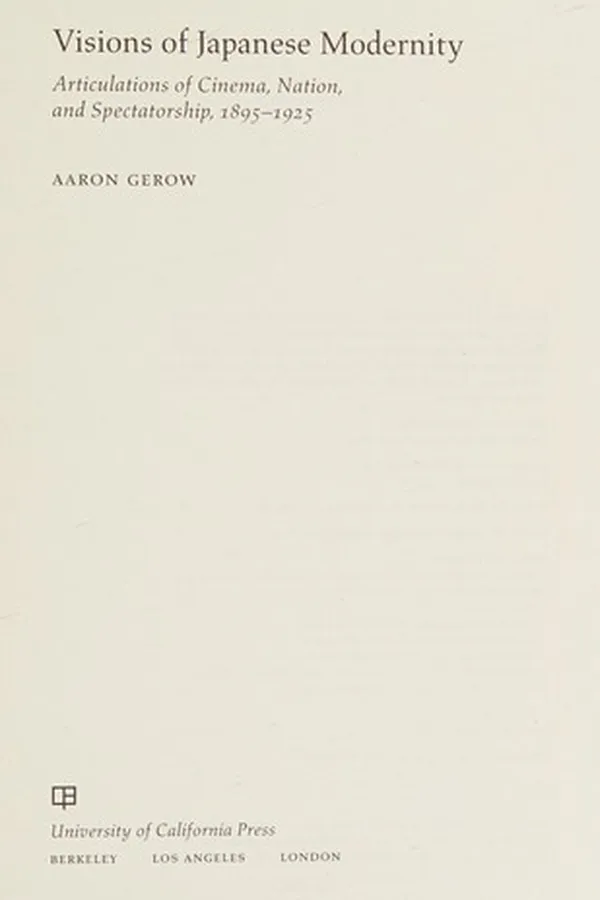 Capa de Visions of Japanese Modernity