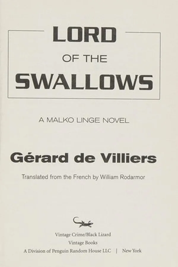 Capa de Lord of the swallows