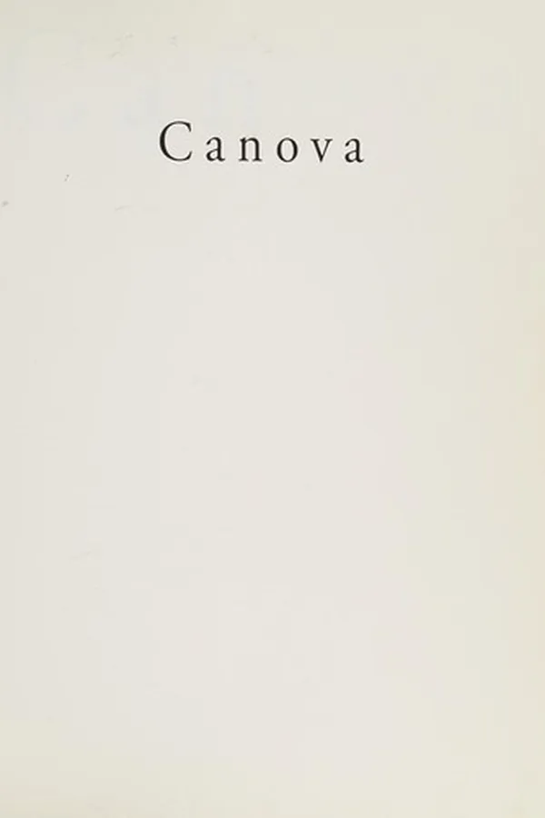 Capa de Canova