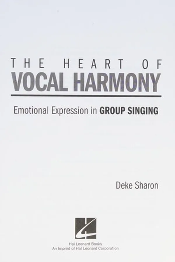 Capa de The heart of vocal harmony